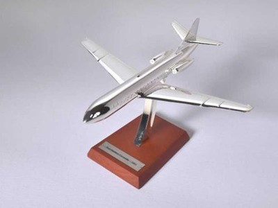 Atlas Silver Airplane Collection 1:200 SE-210 Caravelle
