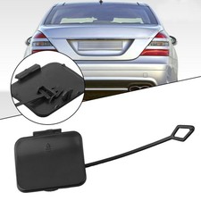 1648852123 Black ABS Rear Bumper Tow Hook Cover Cap For Mercedes W164 ML350