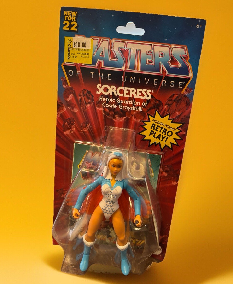 Mattel MOTU Origins Sorceress Action Figure HDR91 Masters of the Universe