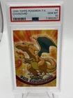 1999 Topps Pokemon T.V. Charizard #6 PSA 10 Black Logo