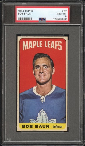 Bob Baun #57 card