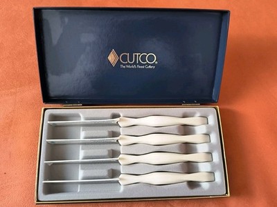 Cutco 1759 JH - vier Steakmesser/ Tafelmesser, unbenutzt, Originalschachtel