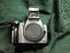 Canon EOS Digital Rebel DS6041 6.3MP DSLR Camera Body Silver w/battery