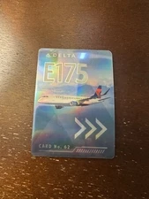 Delta Airlines Pilot Trading Card E175 CARD No. 62 (2022)