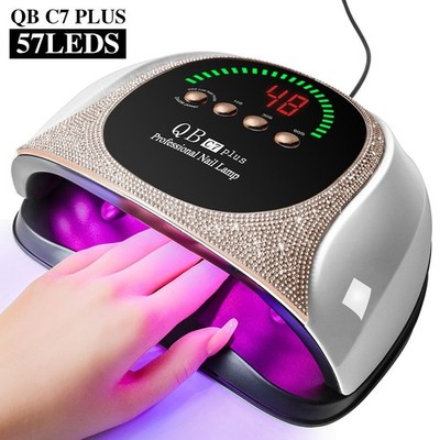 Professional UV LED Nail Lamp Gel Polish Dryer Auto Sensor 4 Timers