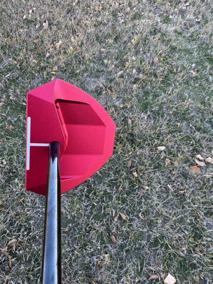 LAB Golf Red OZ.1i Putter 35" 69* Lie 2° Press Pistol Grip  - Image 2 of 4