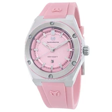 Technomarine Coral Quartz Pink Dial Ladies Watch TM-416053