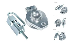 Universal Gooseneck Coupler Head with Handle, 30000 lb Capacity, 2-5/16" Ball 