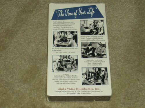 "The Time Of Your Life" James Cagney, William Bendix, Jeanne Cagney, VHS... New - Picture 4 of 7
