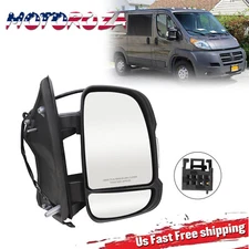 Mirror Passenger Side w/Signal Light RH For 2014-21 Ram ProMaster 1500 2500 3500