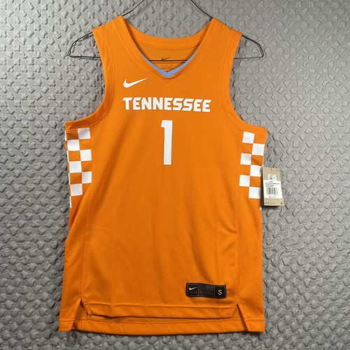 Nike Tennessee Volunteers Basketball Trikot #1 Herren Small Orange Neu mit Etikett mit Fleck - Bild 1 von 13