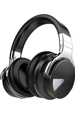 Open Box - Silensys E7 Active Noise Cancelling Headphones Bluetooth Headphones  