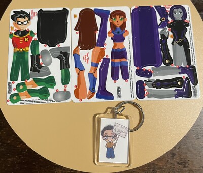 Teen Titans Cartoon Network Official Merchandise 2003 Z Cardz MINT Rare Toy