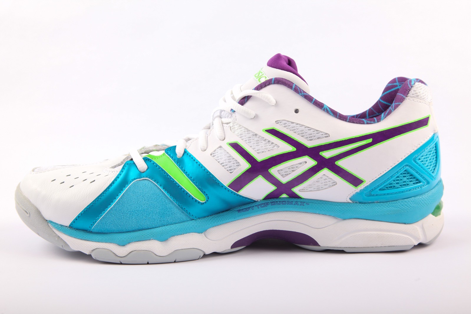 Herren 0175 Damenschuhe Asics Gel Netburner Super 5 R550Y 0175 Herren Weiß Blau Lace Up Trainers 255f39 Herren 0175 Damenschuhe Asics Gel Netburner Super 5 R550Y 0175 Herren Weiß Blau Lace Up Trainers 255f39