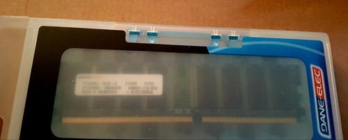DANE-ELEC 512MB PC3200U-3033-B 400MHZ 184PIN DDR1 PN: D1D400-0646431 - sealed - Picture 5 of 5