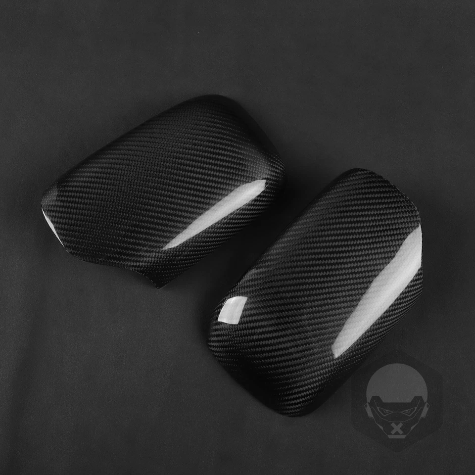 Cubierta de tapa de espejo retrovisor lateral de fibra de carbono seca real para BMW Serie 3 E36 91-97 Foto 2 de 4