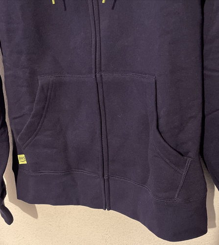 Felpa con cappuccio Amazon AWS re: Invent Logo Full Zip Blu Navy Uomo Taglia S - Foto 4 di 11