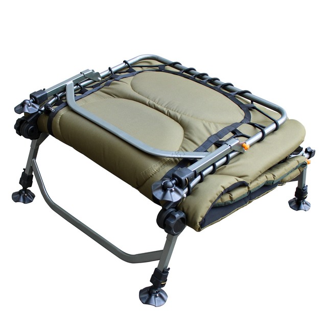 KMS A017026 Carp Fishing Bed Chair with 8 Adjustable Legs for sale
