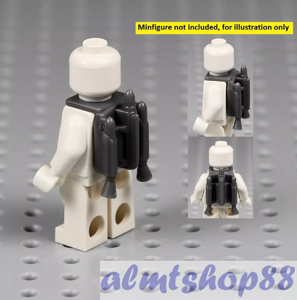 LEGO Star Wars - Jet Pack Nozzles Dark Gray - Jetpack Jango Mandalorian | eBay