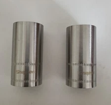 Snap on Tools 1 Pack SALT & PEPPER Shakers Sockets shape Set Silver NEW!!!!!!!!!