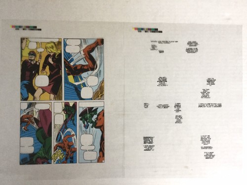 Dare Devil #33 Page #8 Production pages (Beetle App.) Marvel Comics - Picture 4 of 8