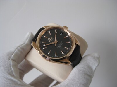 Omega 18K Gold Seamaster Aqua Terra Master Co-axial  Watch 231.53.42.21.06.002