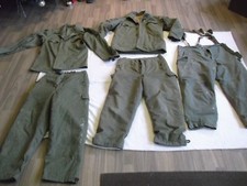 DDR NVA Wattejacke/ Hose  ein Strich/kein Strich Kampfgruppe gebraucht Original