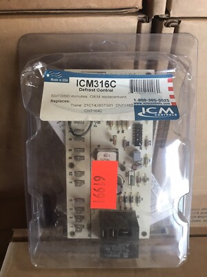 ICM316 Solid state defrost control  ICM316C TRANE CNT1642 CNT1152 CNT03264