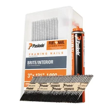 Paslode, Framing Nails and Fuel Pack, 650525, 3 inch x .131 Gauge, Smooth Brite