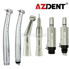 Dental E-generator LED High low Speed Handpiece Air Turbine kit 2 /4Holes