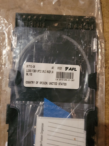 Brand New Sealed AFL Fiber Splice Tray 24 CT 91710-06 - Picture 2 of 3