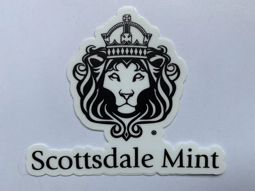 Silver Bar Coin Sticker Decal Assayers Refiners Silver Gold