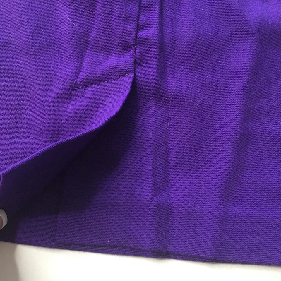 Via Max винтажный 90-х женщин глубокий фиолетовый молнии мини юбка очень маленький B57 - Изображение 4 из 4