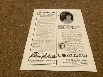PLPS30 ADVERT 11X4 C. NESTLE & CO LTD. DOVER ST LONDON