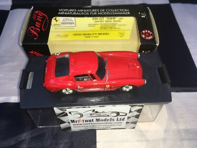 Bang Ferrari 250 SWB 1/43 赤 Ferrari 250 GT SWB Experimental 1961 BBR 1/43 Limited