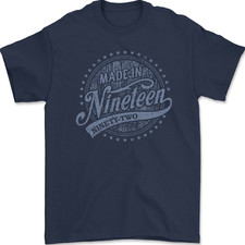 Distressed 34th Birthday Made In 1992 Mens T-Shirt 100 Cotton