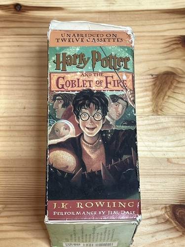 Harry Potter and The Goblet of Fire Audio Books on Tape Set 12 Cassette Tapes - Picture 4 of 8