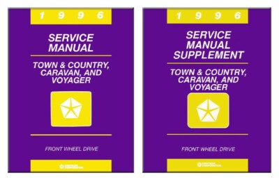 1996 Chrysler Town & Country, Caravan, Voyager Factory Shop Service Manual