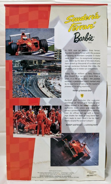 barbie formula 1