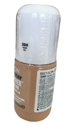 * Revlon ColorStay * - Light Cover Liquid Foundation #200 Shade Nude 1 Oz New - Picture 2 of 9