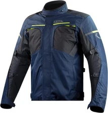 LS2 Endurance Mens Jacket Blue/Black/Hi-Viz Yellow 3XL - MJ119-015R7