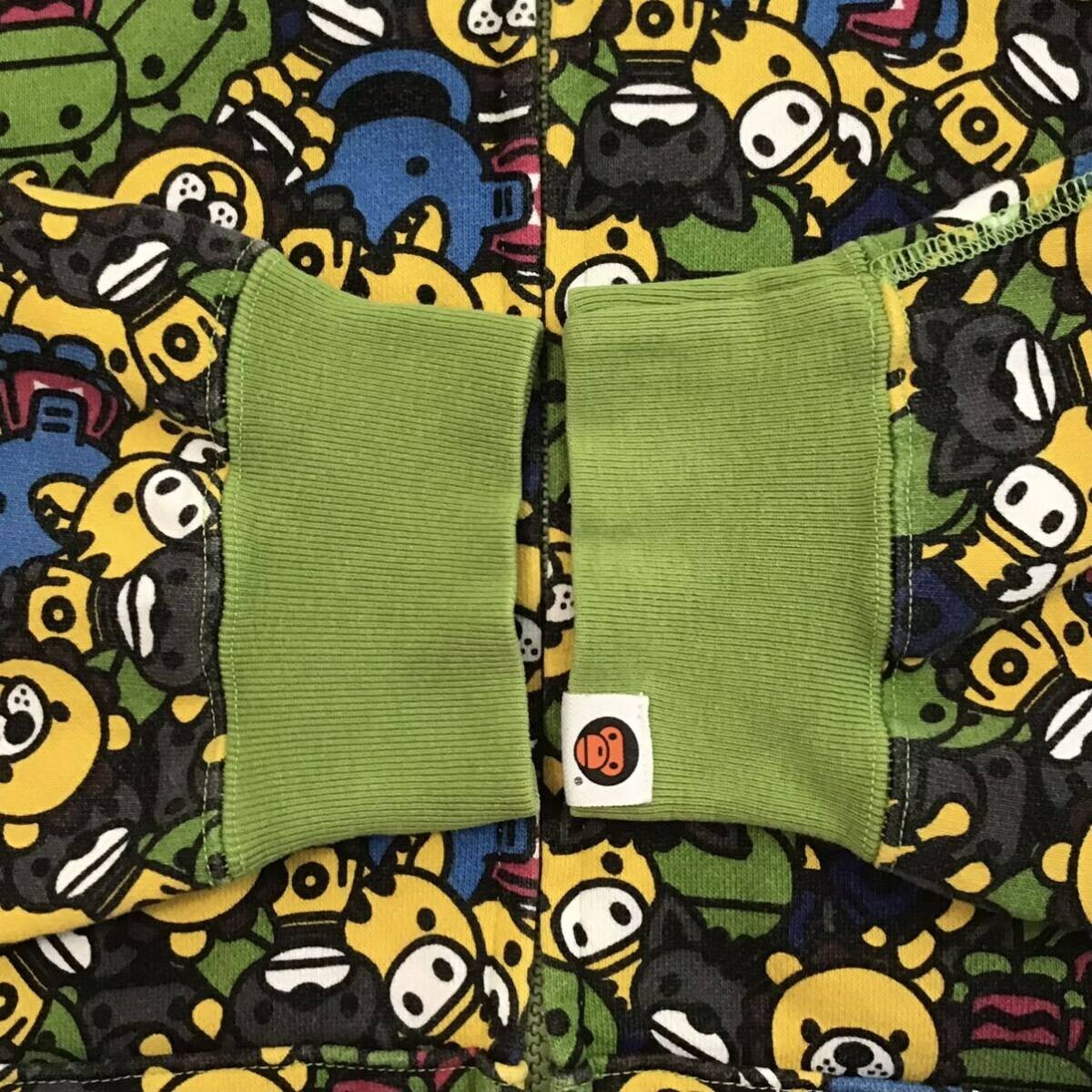 BAPE Animal Safari Milo full zip hoodie a bathing ape NIGO Size M