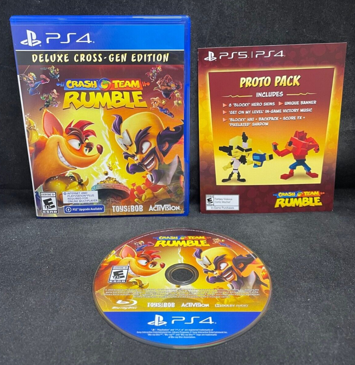 Bundle Crash Team Rumble - Deluxe Edition PS4 (Jogo + Puzzle)