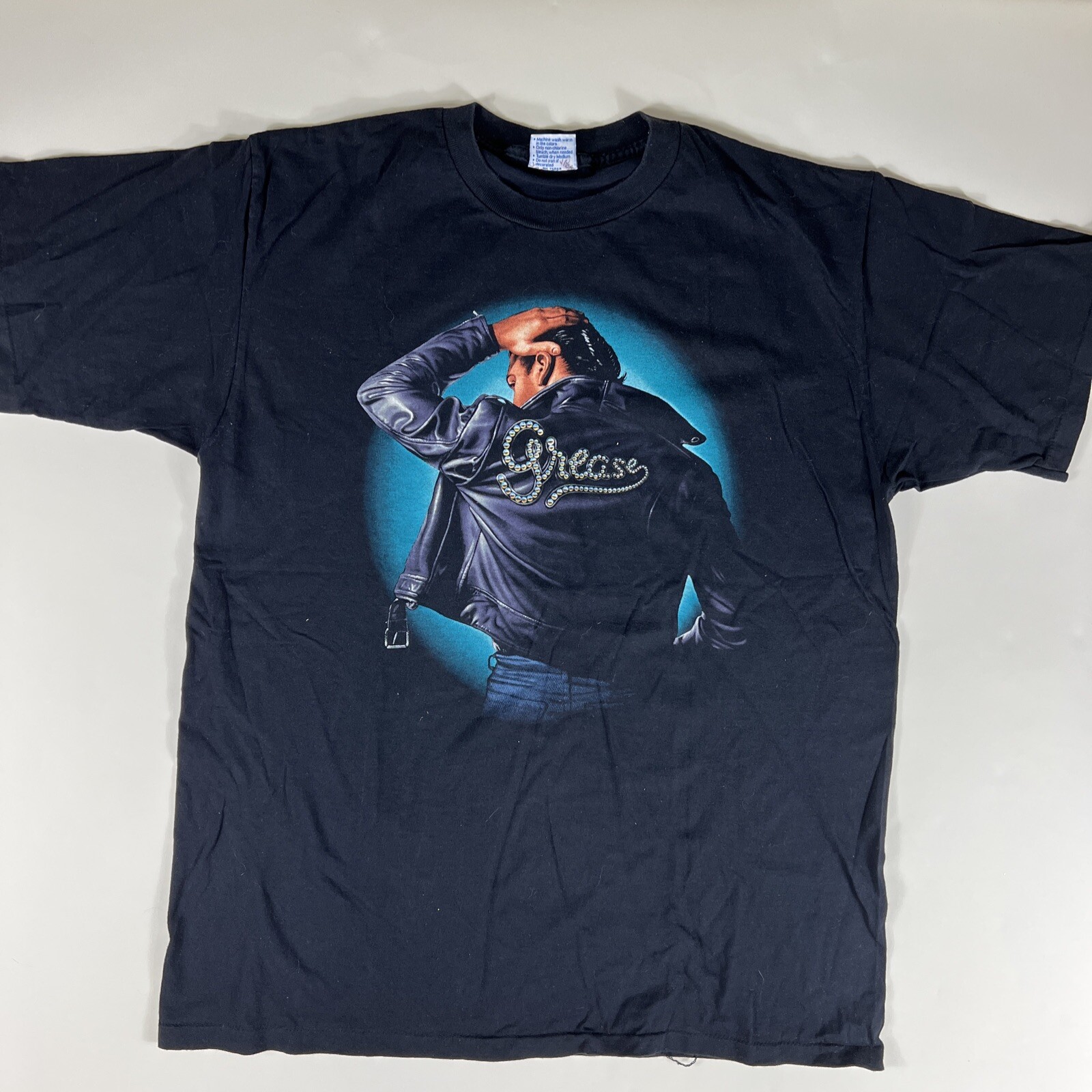 Vintage Grease Shirt XL John Travolta Gem