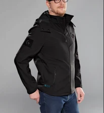 Logitech G Hero Softshell Jacket Men's Size L Black Outdoor Activewear NWT
