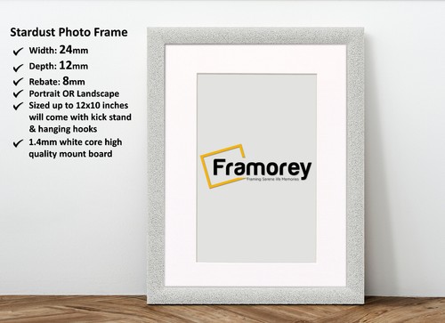 Stardust Range Picture Frame Option Of With or Without White Mount - Picture 23 of 57