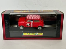 Scalextric C150 Mini Cooper (Red) 1/32 scale slot car NIB