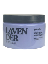 VICTORIA'S SECRET PINK LAVENDER SOOTHING BODY SCRUB 10 oz 283g NEW Free Ship