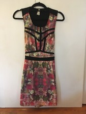 Urban Outfitters Gentle Fawn kalidescope floral open back mini dress