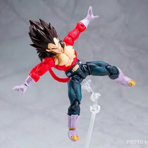 Bandai S.H. Figuarts Dragon Ball GT Super Saiyan 4 Vegeta Action Figure Toy New - Picture 5 of 10